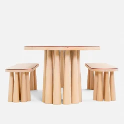 studiointervallo Dining Tables<Bogdan Limewood Dining Table