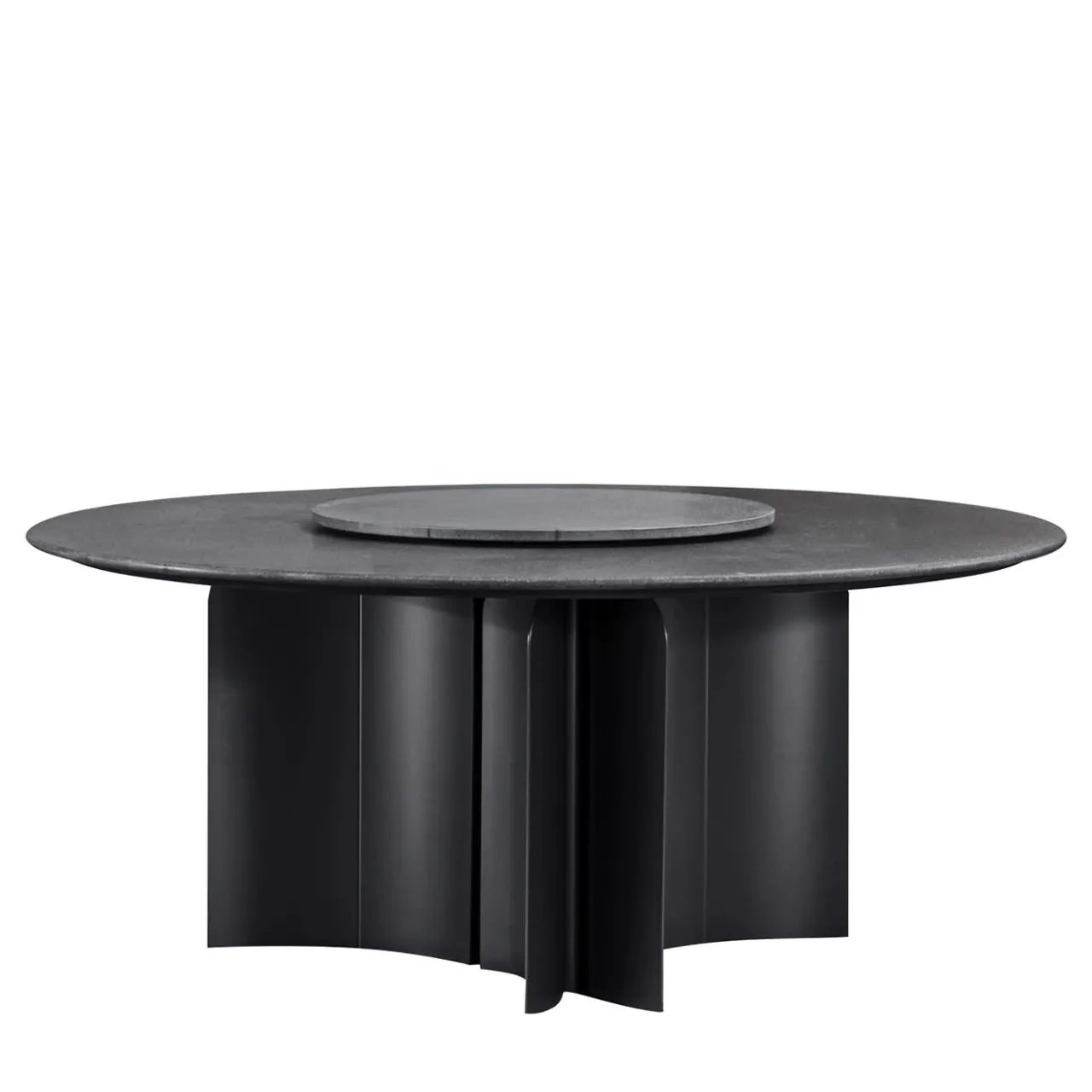 Meroni & Colzani Outdoor Dining Tables<Bolgheri Round Stone Outdoor Dining Table