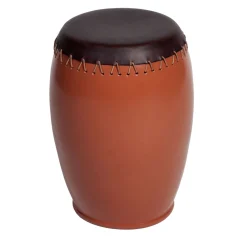 Oscar Maschera Stools<Bombo Brown and Red Stool e by Nestor Perkal