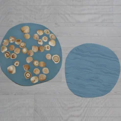 Cupioli Coffee Tables<BonBon Irregular Golden & Azure Coffee Table