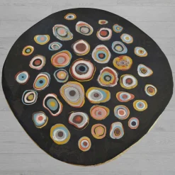 Cupioli Coffee Tables<BonBon Irregular Polychrome Coffee Table #1