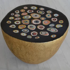 Cupioli Coffee Tables<BonBon Irregular Polychrome Coffee Table #1