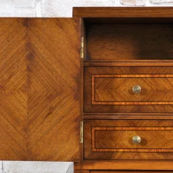Vangelista 1960 Desk & Writing Tables<Bonher-du-Jour Walnut Desk