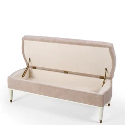 Franco Bianchini Benches<Bonton Cotton Velvet Upholstery Bench