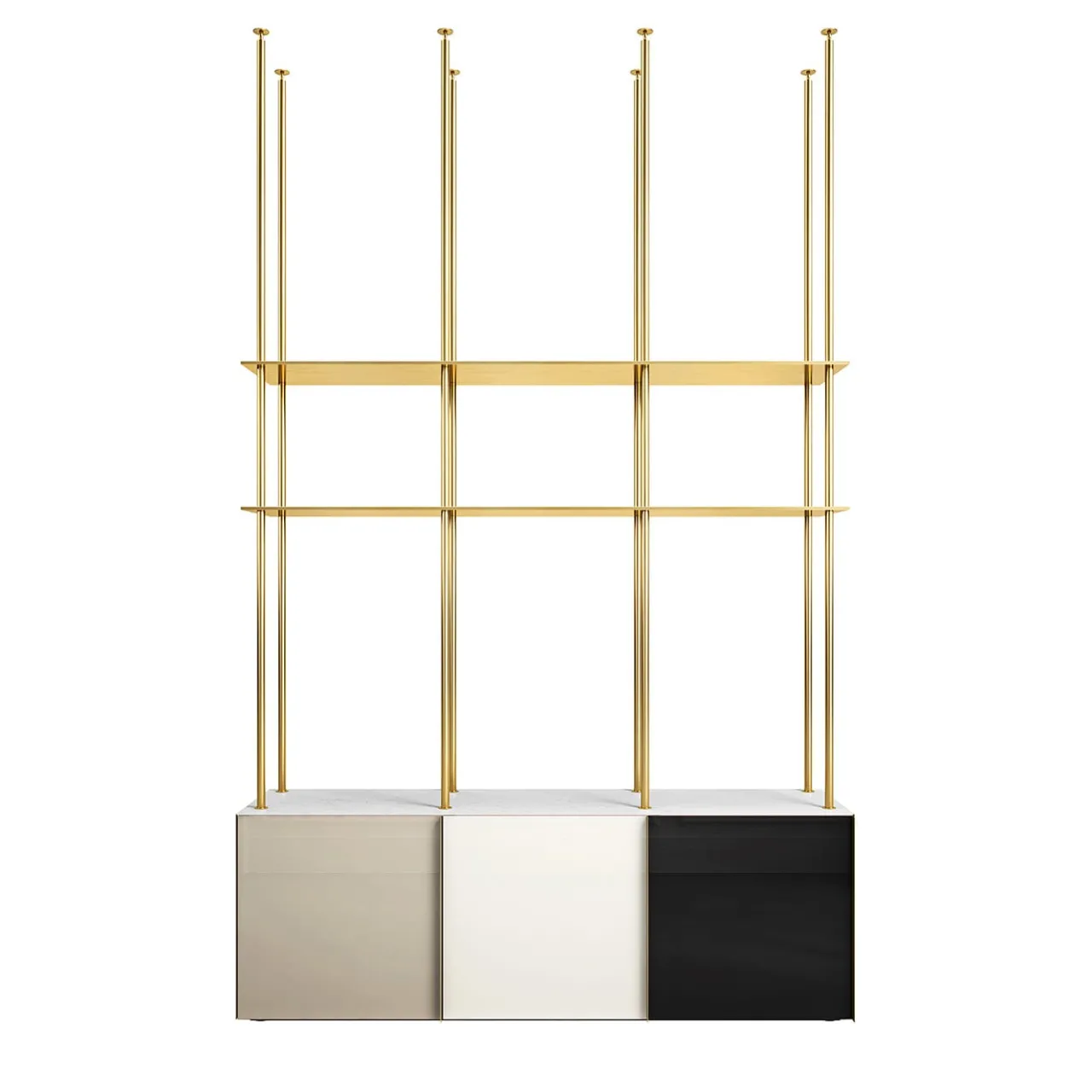Filippo Carandini Bookcases<Bookcase 01 Neutral