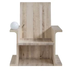 Secondome Edizioni Armchairs<Bookroom Wood Armchair by Gio Tirotto
