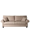 Mantellassi 1926 Sofas<Borghese Two-Seater Beige Sofa