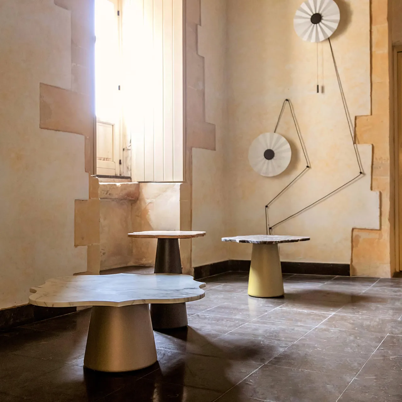Kimano Coffee Tables<Borromeo 90 White Coffee Table by Salvatore Spataro