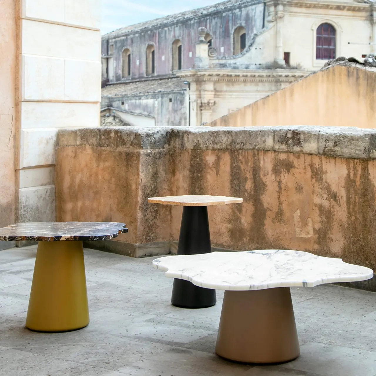 Kimano Coffee Tables<Borromeo 90 White Coffee Table by Salvatore Spataro