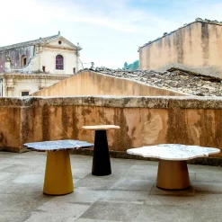Kimano Coffee Tables<Borromeo 90 White Coffee Table by Salvatore Spataro