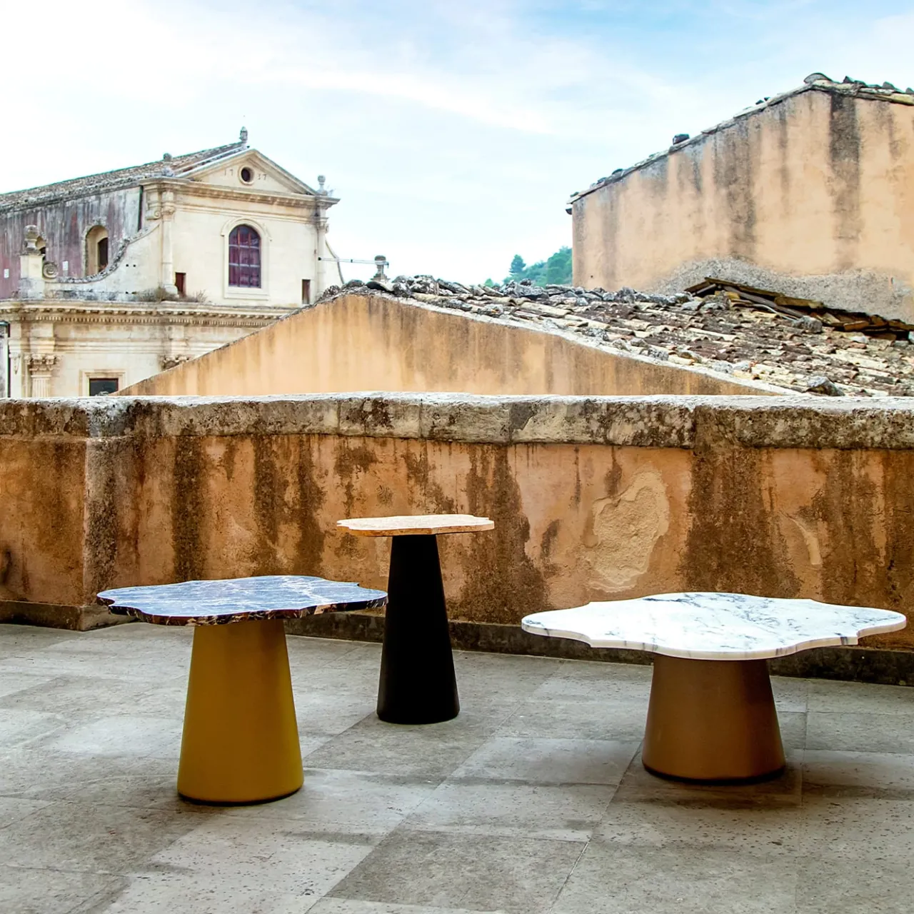 Kimano Coffee Tables<Borromeo 90 White Coffee Table by Salvatore Spataro