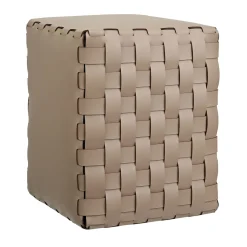 ADJ Style Ottomans & Poufs<Bottega Cappuccino Padded Pouf by Ekaterina Borovkova