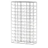 Enrico Girotti Bar Cabinets<Bottillaria Chrome Metal 84-Bottle Wine Rack