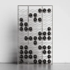 Enrico Girotti Bar Cabinets<Bottillaria Rainbow Metal 84-Bottle Wine Rack