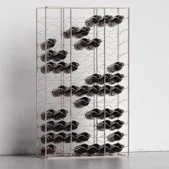 Enrico Girotti Bar Cabinets<Bottillaria Rainbow Metal 84-Bottle Wine Rack