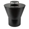 LaFerrotecnica Other Outdoor Furniture<BQ131A Azalea Black Steel Barbecue