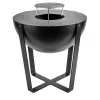 LaFerrotecnica Other Outdoor Furniture<BQ154A Iris Half-Sphere Black Barbecue