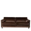 Mantellassi 1926 Sofas<Bramante Brown Velvet Sofa