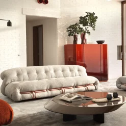 Cassina Cabinets<Bramante 3-Door Red Cabinet by Kazuhide Takahama