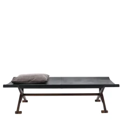 Tonucci Collection Benches<Branda Leather Bench by Enrico Tonucci