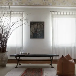 Tonucci Collection Benches<Branda Leather Bench by Enrico Tonucci