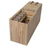 Disegnopiù Serving Tables<Brandy Olive-Wood Bottle-Holder Table