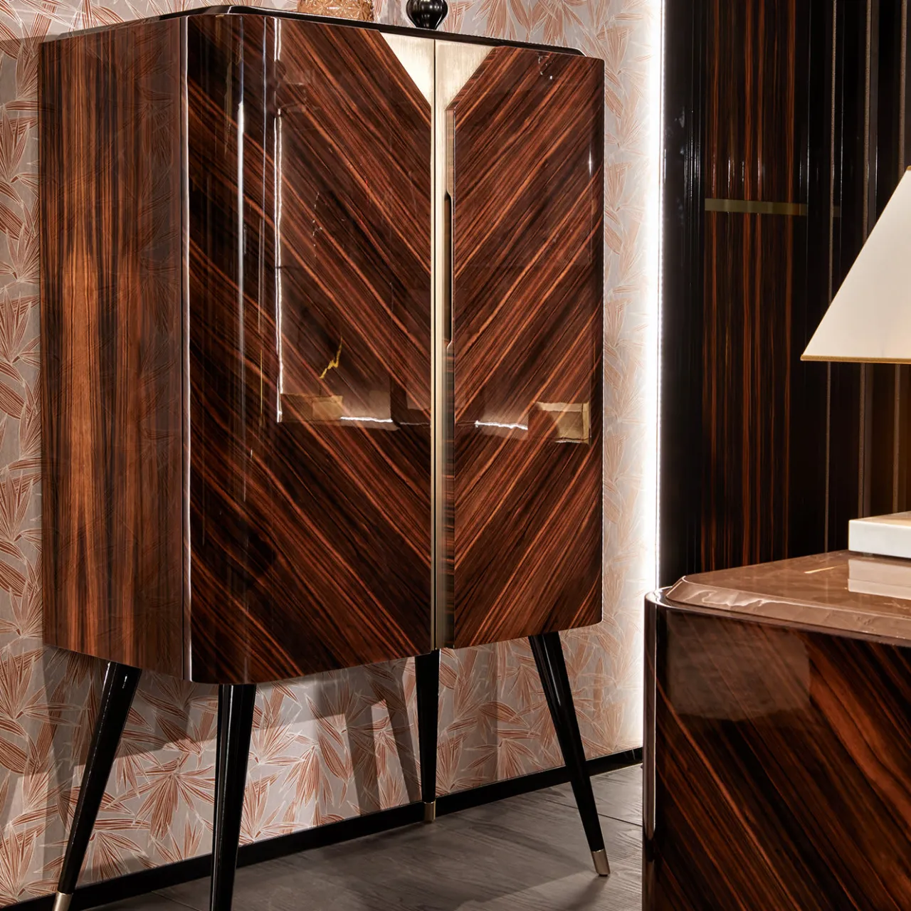 Cafedesart Bar Cabinets<Brent Bar Cabinet