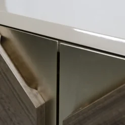 Cafedesart Bar Cabinets<Brent Eucalyptus Wood Bar Cabinet