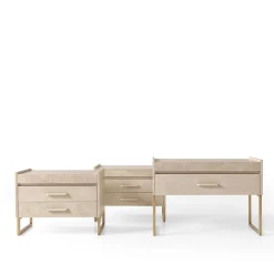 Franco Bianchini Nightstands<Brera Large Bedside Table #2