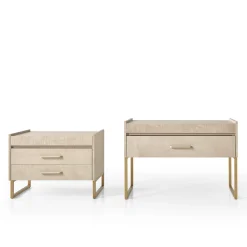 Franco Bianchini Nightstands<Brera Large Bedside Table #2