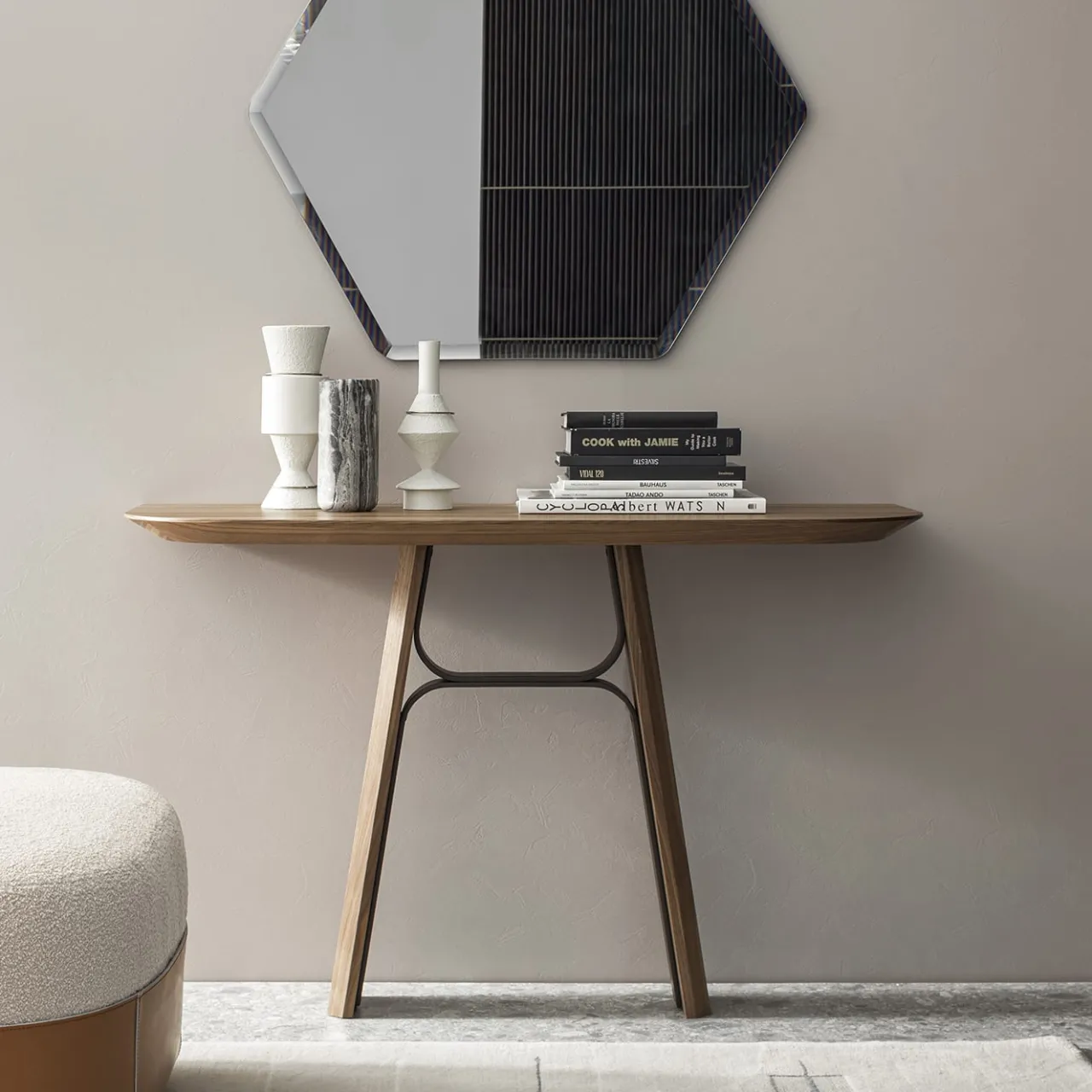 Morica Design Consoles<Bridge Canaletto Walnut Console