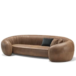 Ghidini 1961 Sofas<Bridge 3-Seater Brown Sofa by Stefano Giovannoni