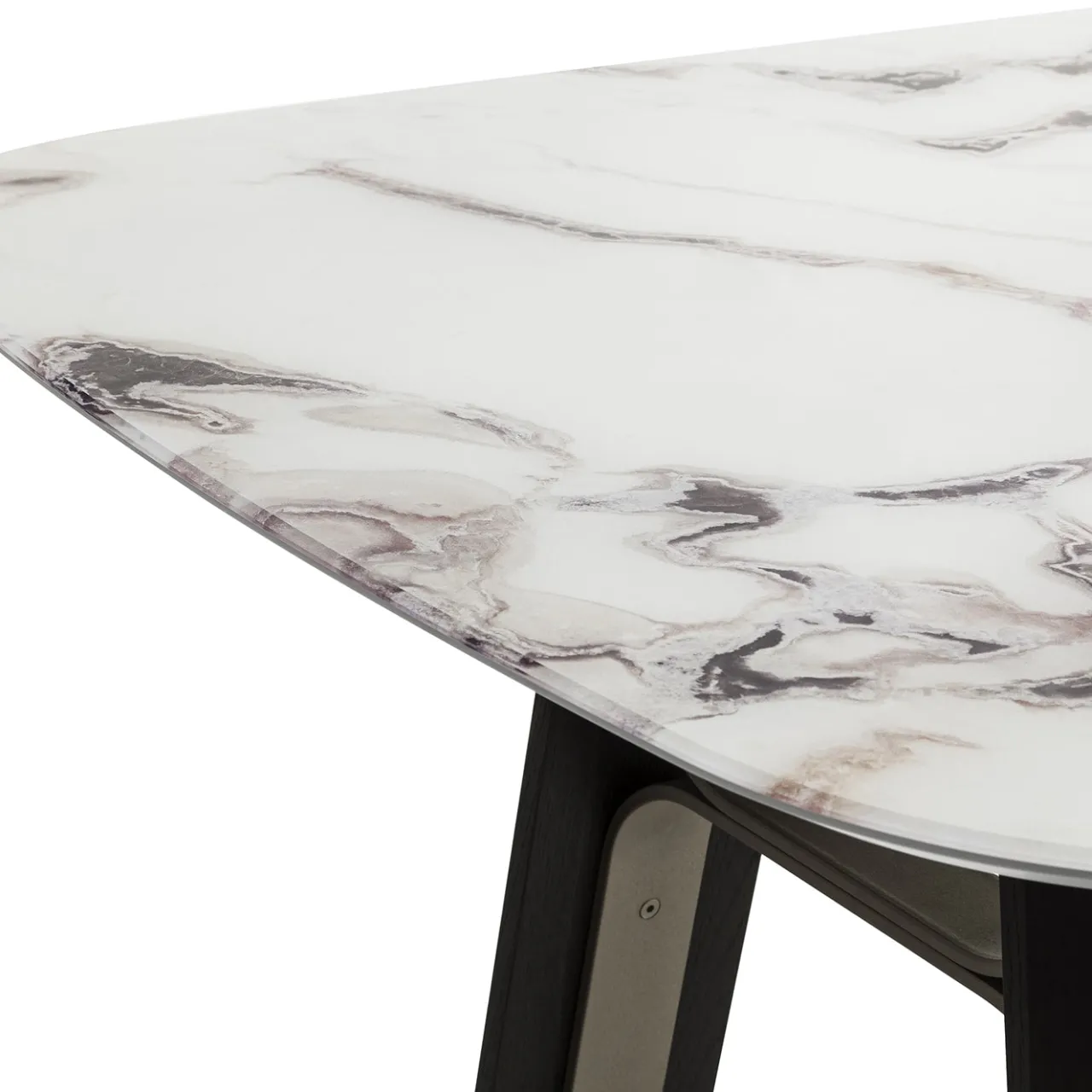 Morica Design Dining Tables<Bridge Trinity White Marble-Effect & Oak Table