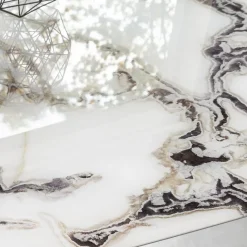 Morica Design Dining Tables<Bridge Trinity White Marble-Effect & Oak Table