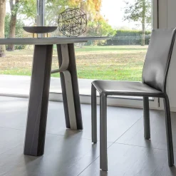 Morica Design Dining Tables<Bridge Trinity White Marble-Effect & Oak Table