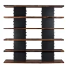 Riva 1920 Bookcases<Brie 6-Shelf Anthracite-Gray Bookcase by Sadler