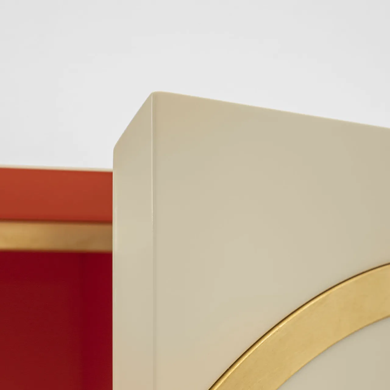 Incalmi Sideboards Buffets<Brioni Cream and Orange Sideboard