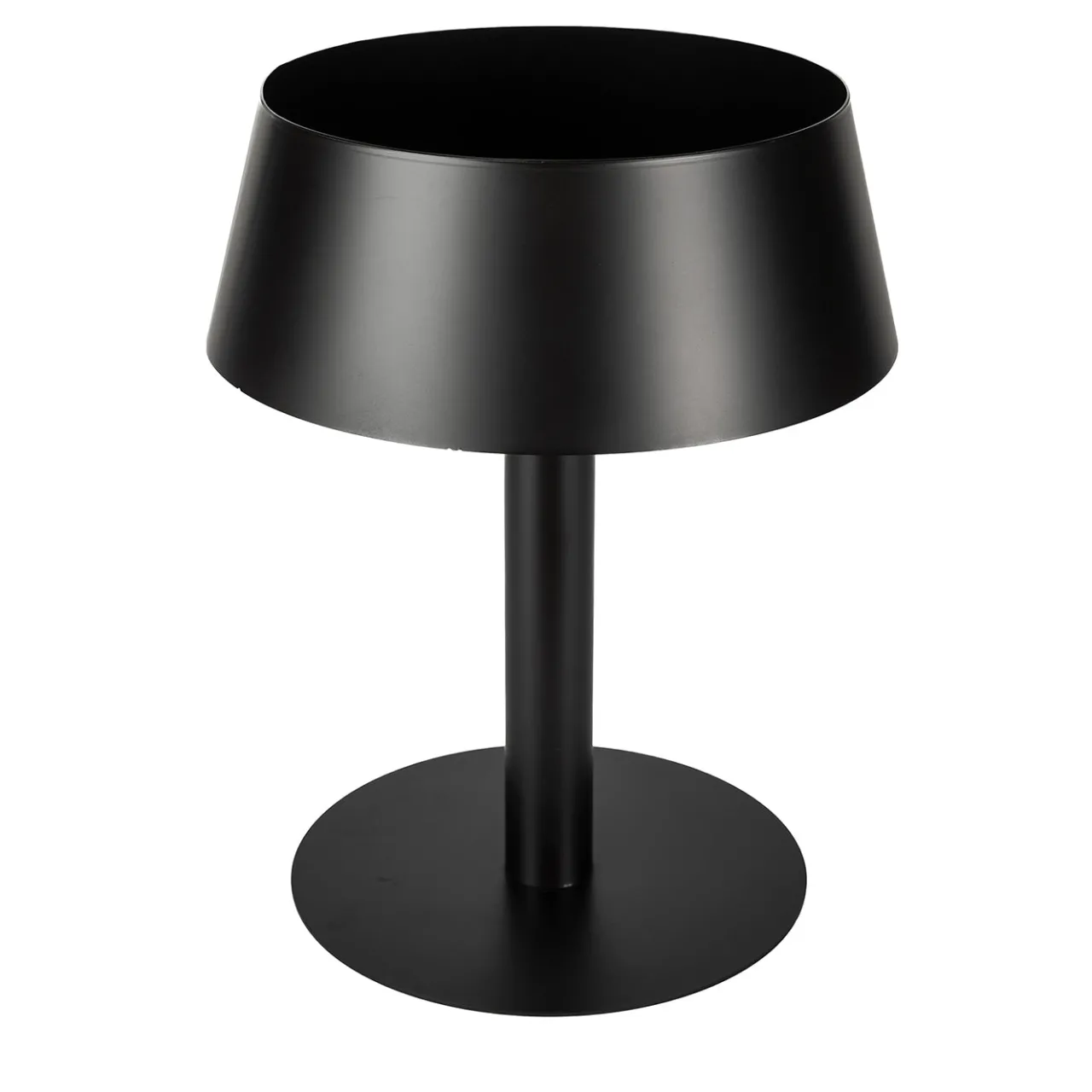 LaFerrotecnica Other Outdoor Furniture<BR113N Lampada Alta round Black Steel Firepit