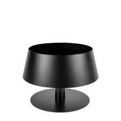 LaFerrotecnica Other Outdoor Furniture<BR114N Lampada Bassa Black Iron Fire Pit