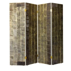 BottegaNera Furniture Room Dividers<Bronze Four-Panel Room Divider