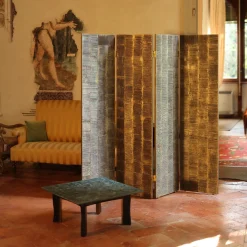 BottegaNera Furniture Room Dividers<Bronze Four-Panel Room Divider
