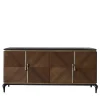 A.R. Arredamenti Sideboards Buffets<Brown 4-Door Sideboard