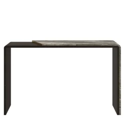 Morello Gianpaolo Consoles<Brown Marble-Effect Wood Console