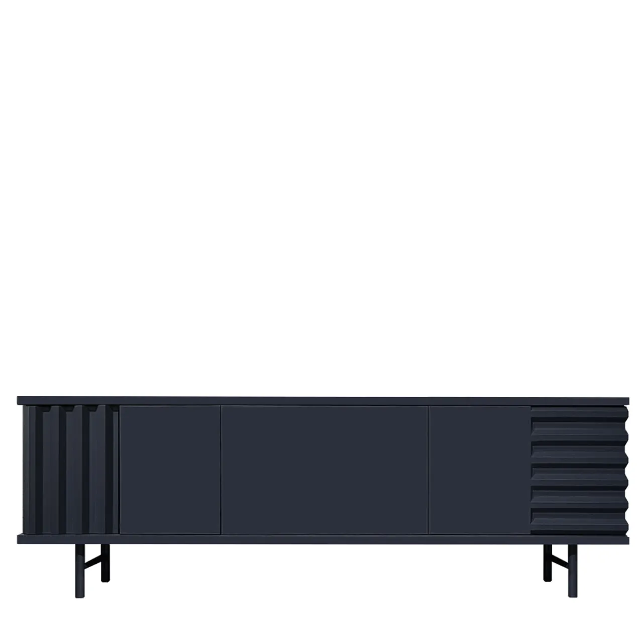 DLA Design Lab Sideboards Buffets<B-SIDE Abyss Blue 3-Door Sideboard