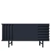 DLA Design Lab Sideboards Buffets<B-Side Deep Blue 2-Door MDF Sideboard