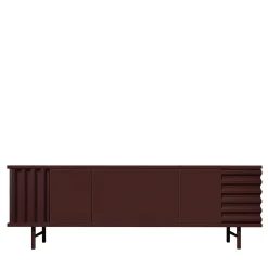 DLA Design Lab Sideboards Buffets<B-SIDE Deep Wine 3-Door Sideboard