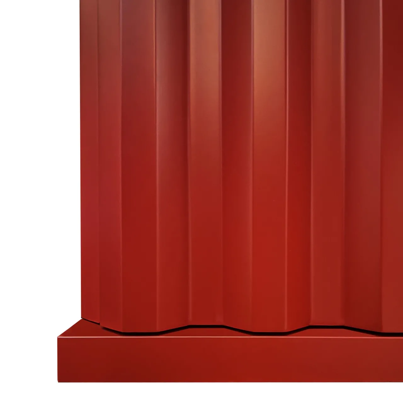 DLA Design Lab Sideboards Buffets<B-Side Fire Red 2-Door MDF Sideboard