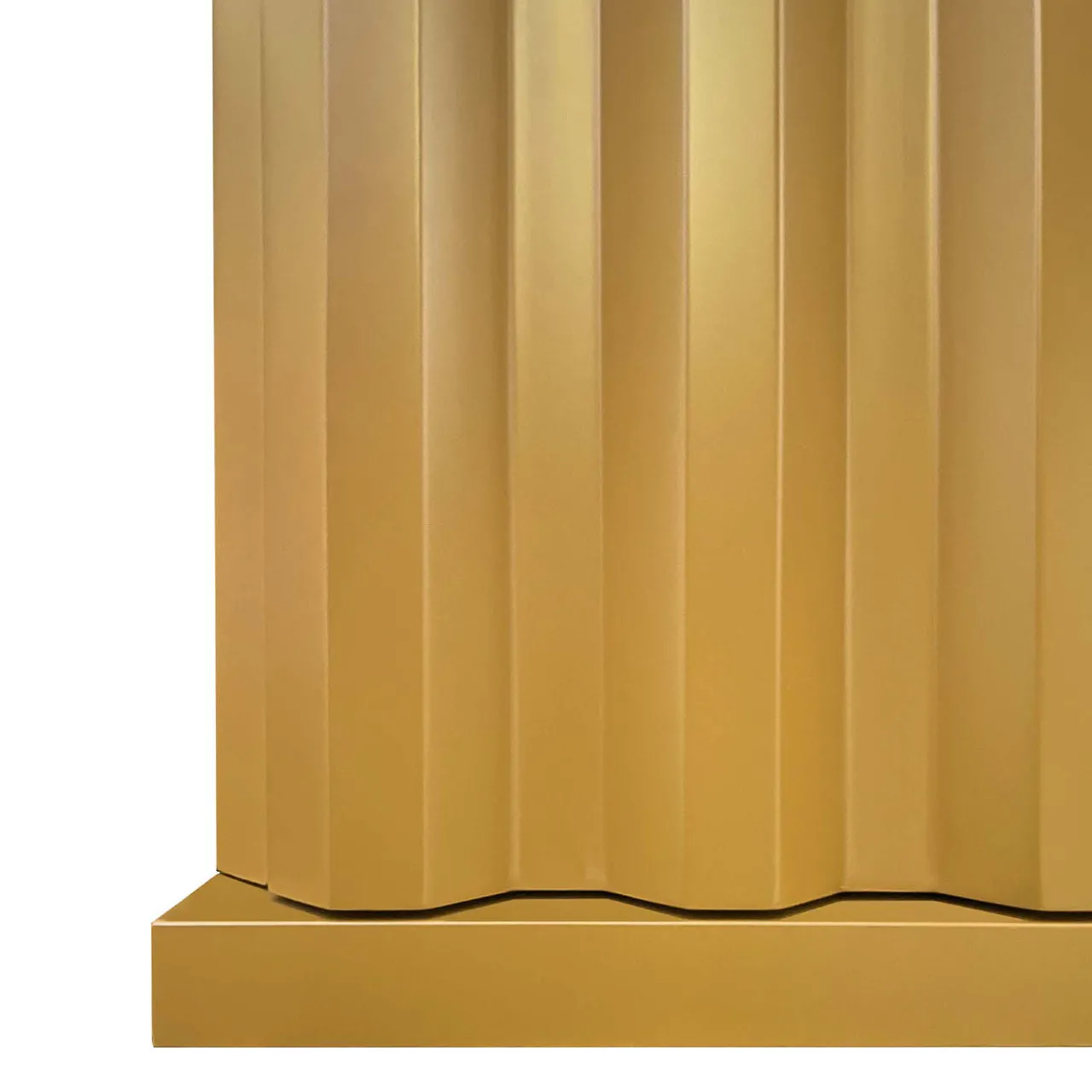 DLA Design Lab Sideboards Buffets<B-Side Honey Yellow 2-Door MDF Sideboard