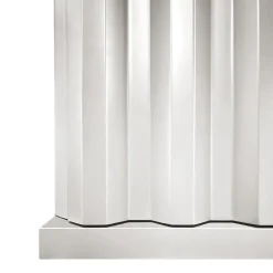 DLA Design Lab Sideboards Buffets<B-Side Pearl White 2-Door MDF Sideboard