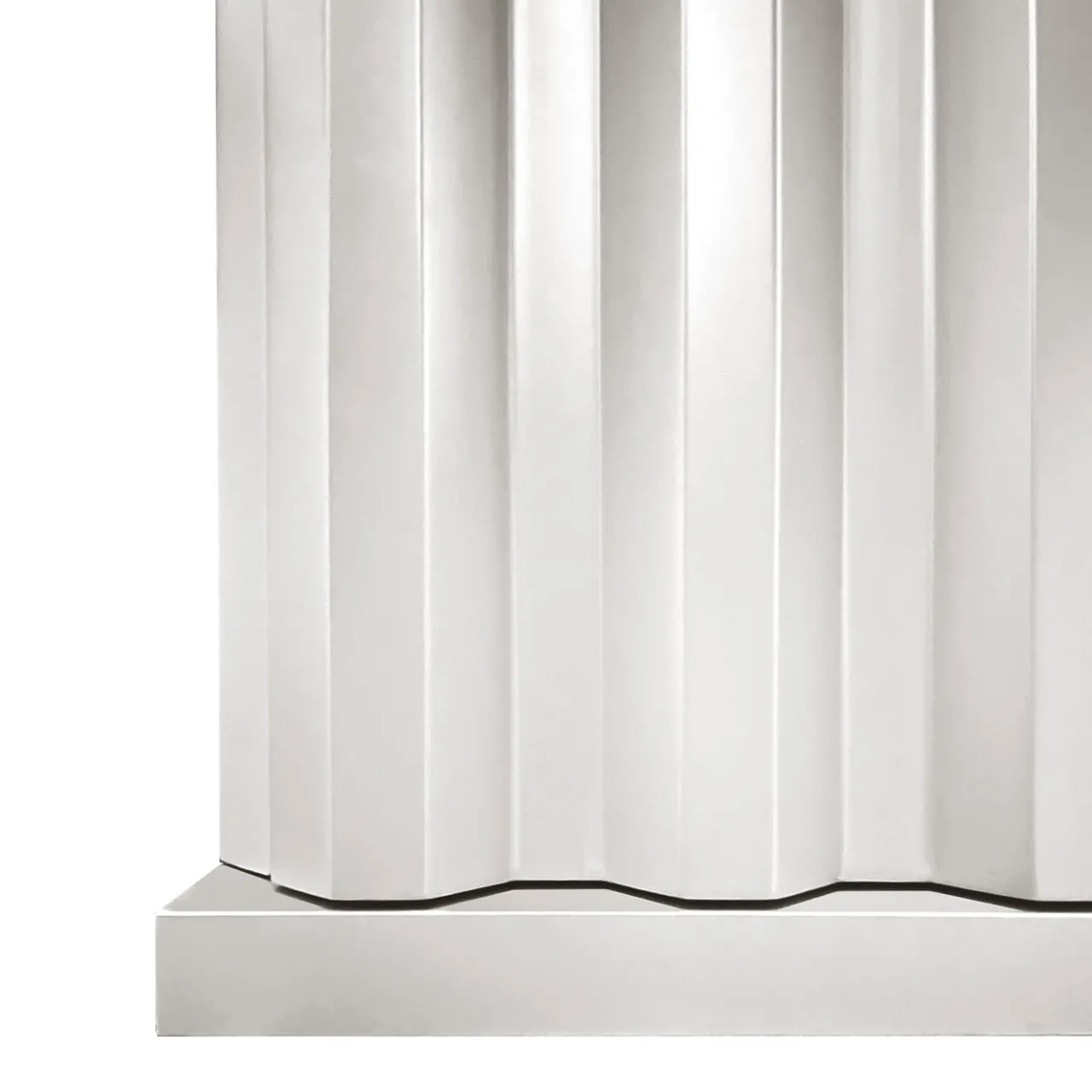 DLA Design Lab Sideboards Buffets<B-Side Pearl White 2-Door MDF Sideboard
